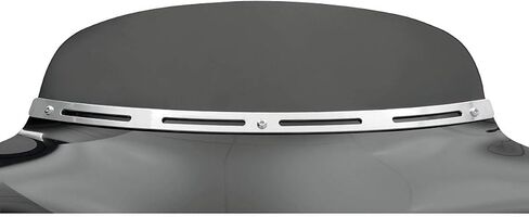 Memphis Shades Batwing Fairing Trim (Polished Stainless Steel/Slotted Fat) in Saudi Arabia