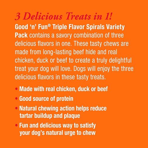 Good'n'Fun Good ’n’ Fun Triple Flavor Twists, 18 Count in Kuwait