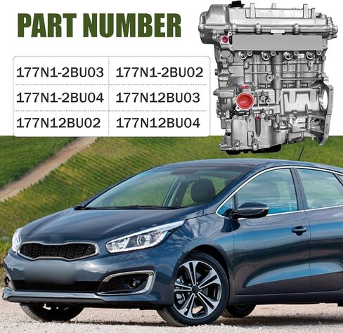 G4FJ 1.6L E-Ngine Assembly 1.6t لـ Hyundai Accent Verna (RB/RC) 2011-17 ، من أجل Elantra (AD) 2017-20 ، لـ Lafesta 2018-22 ، لـ Kia Ceed (JD) 2012-18 ، K4 2014-21 ، لـ KX3 (KC) 2015-19 in Saudi Arabia