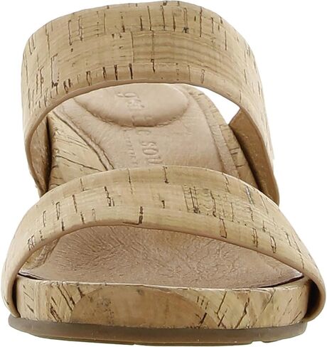 Gentle Souls by Kenneth Cole Women's Gisele Two Band Heeled Sandal, Sorbet, 5.5 in Kuwait