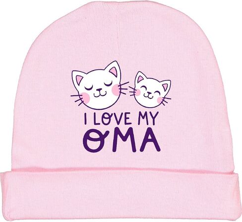 inktastic I Love My Oma Baby Beanie Hat in Kuwait