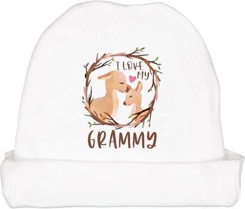inktastic I Love My Grammy Baby Beanie Hat in Saudi Arabia