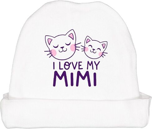 inktastic I Love My Great Mimi Baby Beanie Hat in Saudi Arabia