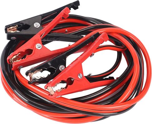Jumper Cables for Car Battery，Heavy Duty Booster Cables for Jump Starting Dead or Weak Batteries, Emergency Start Cable for Car Van Truck with Carry Bag(8Gauge,10FT) in Kuwait