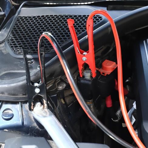 Jumper Cables for Car Battery，Heavy Duty Booster Cables for Jump Starting Dead or Weak Batteries, Emergency Start Cable for Car Van Truck with Carry Bag(8Gauge,10FT) in Kuwait