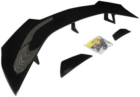 ZL1 1LE Style Trunk Lid Spoiler Wing Kit Compatible with for Chevrolet Camaro SS RS LT ZL All Models 2016 2017 2018 2019 2020 2021 2022 2023 2024 Without Rear Spoiler Camera (Glossy Black) in Saudi Arabia