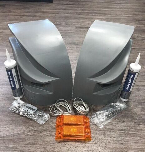 Morgan Corner Cap Kit - Curbside & Roadside OEM 62664 62665 + OEM LED Lights in Saudi Arabia