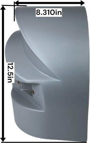 Box Truck Morgan Corner Cap RH Curbside متوافق مع نمط Morgan Body Style 006720052 in Saudi Arabia