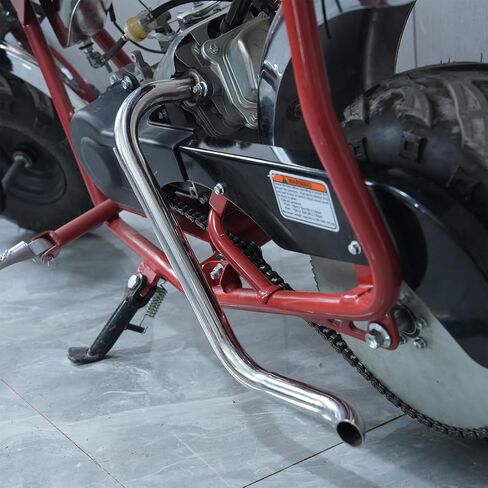 jmchstore اليسار الميل الأنبوب الطويل لكولمان CT100U CC100X 98CC ، ل FRP GMB100 MINI دراجة المفترس 79CC 3HP المحرك ، Massimo MB100 79CC MINI دراجة ، 154F 3.0 HP أجزاء محرك in Kuwait