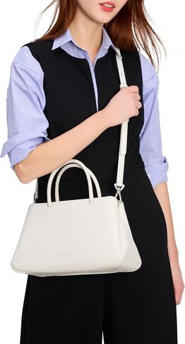 kate spade new york womens Grace Fine Grain Leather Satchel in Saudi Arabia
