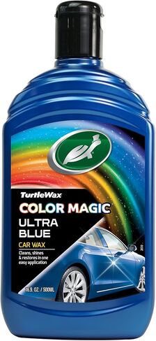 Turtle Wax 52709 Color Magic Car Paintwork Polish يستعيد اللون والأشرار الأزرق 500 مل in Saudi Arabia
