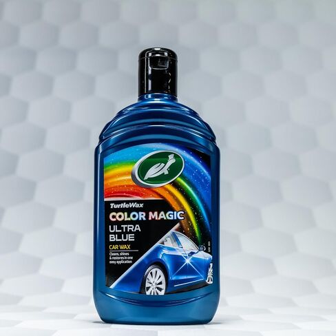 Turtle Wax 52709 Color Magic Car Paintwork Polish يستعيد اللون والأشرار الأزرق 500 مل in Saudi Arabia
