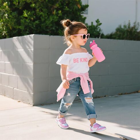 Toddler Wide Toe Box Barefoot Shoes Girls Boys Sneakers Zero Drop Kid Tennis Running Shoes Lightweight Non-Slip Comfortable First Walking Shoe Outdoor Activities School in Saudi Arabia