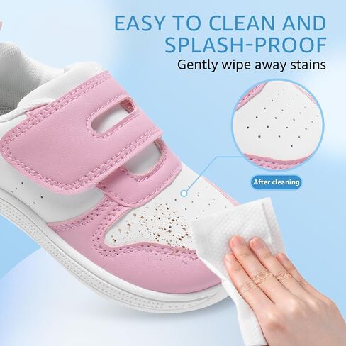 Toddler Wide Toe Box Barefoot Shoes Girls Boys Sneakers Zero Drop Kid Tennis Running Shoes Lightweight Non-Slip Comfortable First Walking Shoe Outdoor Activities School in Saudi Arabia