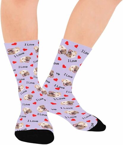 M YESCUSTOM Custom Face Nightgown for Women Personalized Funny Photo Pajamas Sleepwear House Dress Sleepshirt Nightdress in Kuwait