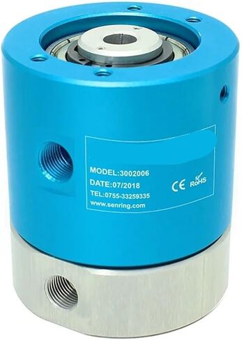 1pc G1/8" Port Electric Slip Ring 2/4/6/8/Passages Pneumatic Rotary Joint/Rotary Union Port Size 6mm(6 Passage) in Saudi Arabia