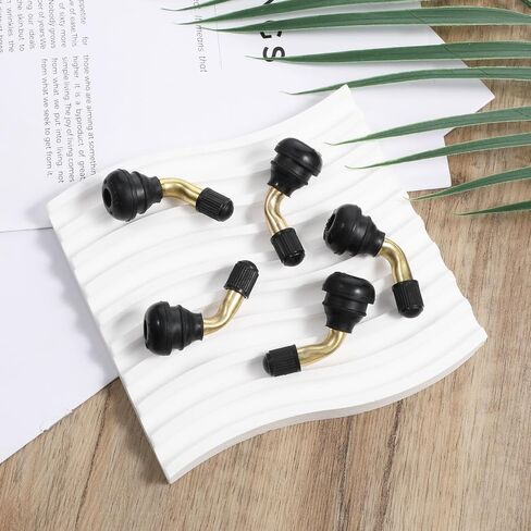 10 PCS صمام الإطارات بدون أنبوب PVR70 بنت 90 درجة صمامات الإطارات الزاوية الجذعية النحاس النحاس الأسود في قاعدة صمام معدني أسود ينبع لدراجة نارية دراجة نارية ATV GO KART يناسب حافة الإطارات بدون أنابيب in Kuwait
