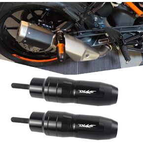 ل Duke390 RC390 RC Duke 390 ADV 2017-2024 إكسسوارات حماية أنبوب عادم الدراجات النارية (Duke Orange) in Kuwait