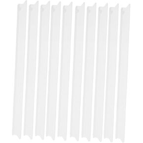 Valiclud 10pcs الاستبدال بديل شفرات ممسحة السيليكون لتنظيف النوافذ ومرنة سهلة التثبيت لتوفير المساحة لاستخدام المنزل والسيارة in Kuwait