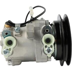 Compressor M8540 M108S Compatible for SVO7E Tractor M9540 US New M7040 M5040 Kubota AC Air Conditioning & Heat/A/C Compressor Assembly in Saudi Arabia