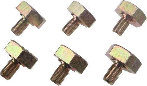 Ztuoauma 6x Blade Bolts K5651-34372 K5651-34370 1913-2200 متوافق مع Kubota Riding Mowers ZD321 ZD326S in Saudi Arabia