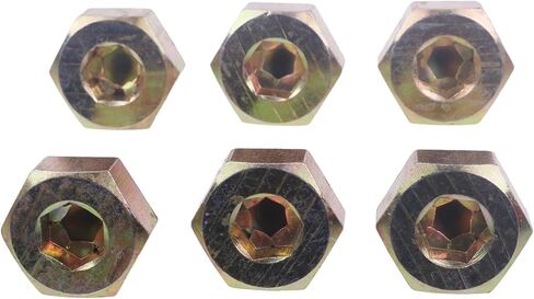 Ztuoauma 6x Blade Bolts K5651-34372 K5651-34370 1913-2200 متوافق مع Kubota Riding Mowers ZD321 ZD326S in Saudi Arabia