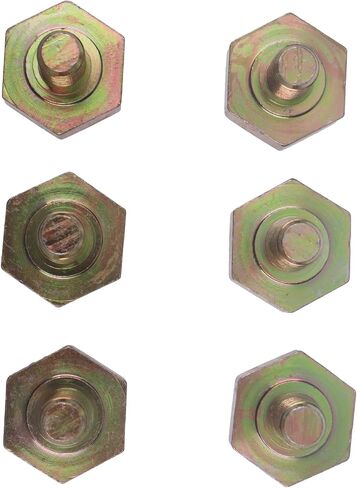 Ztuoauma 6x Blade Bolts K5651-34372 K5651-34370 1913-2200 متوافق مع Kubota Riding Mowers ZD321 ZD326S in Saudi Arabia