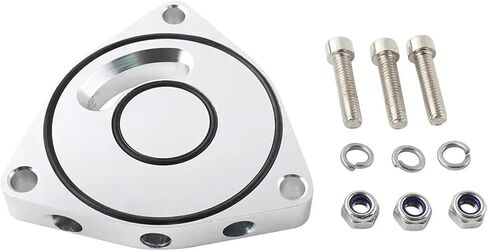 For 2015-2021 Honda Civic Turbo Blow Off Valve Plate Spacer BOV 1.5T Coupe Billet (Blue) in Saudi Arabia
