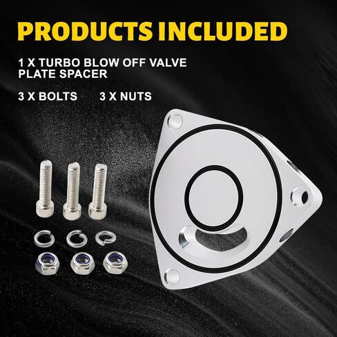 For 2015-2021 Honda Civic Turbo Blow Off Valve Plate Spacer BOV 1.5T Coupe Billet (Blue) in Saudi Arabia