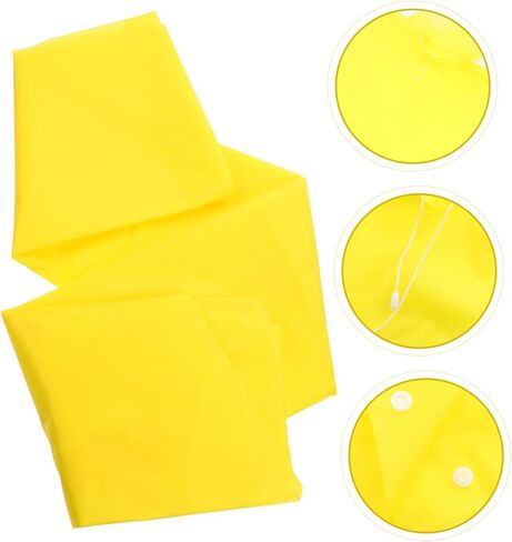 ToyAndona Outdoor Rain Poncho للبالغين معطف واق من المطر المعطف الطارئ مريح للسفر والاستخدام اليومي للتصميم الخفيف وخفيفة الوزن للتنزه وركوب الدراجات in Saudi Arabia