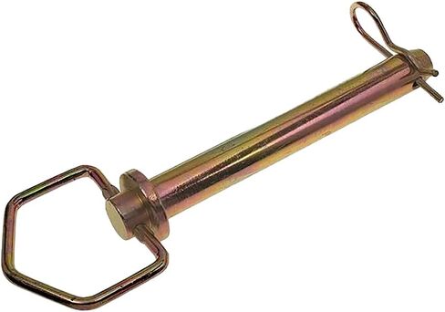 Agralink 3 PCS Dwivel Hitch Pin 7/8 "× 6-1/4" W/CLIPS - زنك مطلي بالزنك ، فولاذ كربوني عالي ، دبوس أمان عوائق المقطورة للجرارات in Kuwait