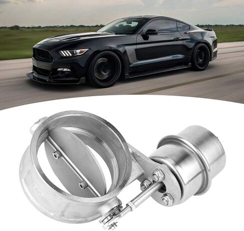 3in 76mm صمام فراغ ، وحدة تحكم توربو النفايات ، مشغل مكافحة العادم TK Cut76 Op Fit for Fordb Mustang 2005 in Saudi Arabia