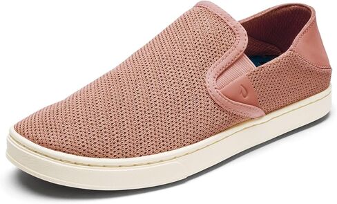 OLUKAI Pehuea Women's Slip On Sneakers, Casual Everyday Shoes with Easy On & Off Design, Breathable Mesh & Drop-in Heel, All-Day Comfort & Support in Saudi Arabia