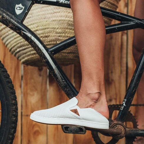 OLUKAI Pehuea Women's Slip On Sneakers, Casual Everyday Shoes with Easy On & Off Design, Breathable Mesh & Drop-in Heel, All-Day Comfort & Support in Saudi Arabia