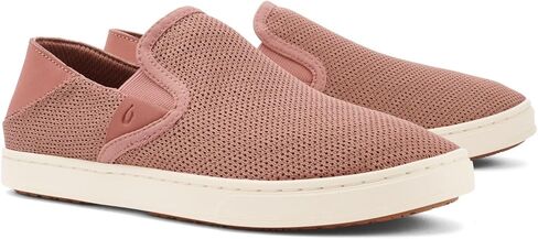 OLUKAI Pehuea Women's Slip On Sneakers, Casual Everyday Shoes with Easy On & Off Design, Breathable Mesh & Drop-in Heel, All-Day Comfort & Support in Saudi Arabia