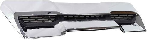 Front Hood Vent Compatible with 2020-2023 GMC Sierra 2500HD 3500HD, Chrome Bumper Air Vent Trim for Hood Scoop - Replacement OEM#84802216 | Part NO.84686275 in Kuwait