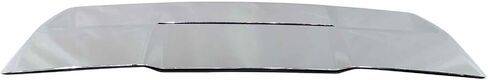 Front Hood Vent Compatible with 2020-2023 GMC Sierra 2500HD 3500HD, Chrome Bumper Air Vent Trim for Hood Scoop - Replacement OEM#84802216 | Part NO.84686275 in Kuwait
