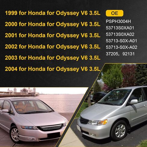 OCPTY Power Touring Pressure Hose Assembly Complete Assembly For 1999 2000 2001 2002 2003 2004 for Honda Odyssey 53713S0XA02 Power Steering Lines in Saudi Arabia