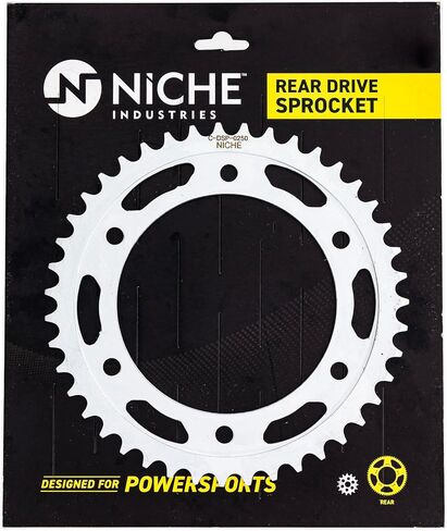 NICHE Drive Sprocket Chain Combo for Honda CBR600RR Front 16 Rear 43 Tooth 525VM-X X-Ring 112 Links in Saudi Arabia