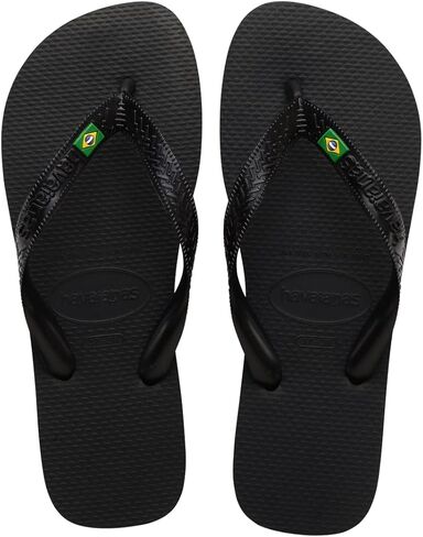 شبشب فليب فلوب للسيدات بشعار البرازيل من Havaianas - صنادل نسائية لحمامات السباحة - نبيذ العنب، 9/10 in Kuwait