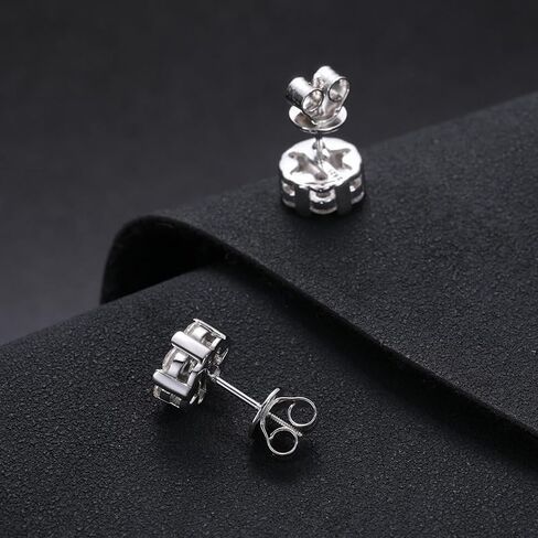 الذهب الصلب 14K على أقراط مقطوعة مقطوعة مقطورة من S925 Silver 3.0 مم ، وأقراط أزهار البرقوق ، والمجوهرات المألوفة والفريدة الفريدة in Kuwait