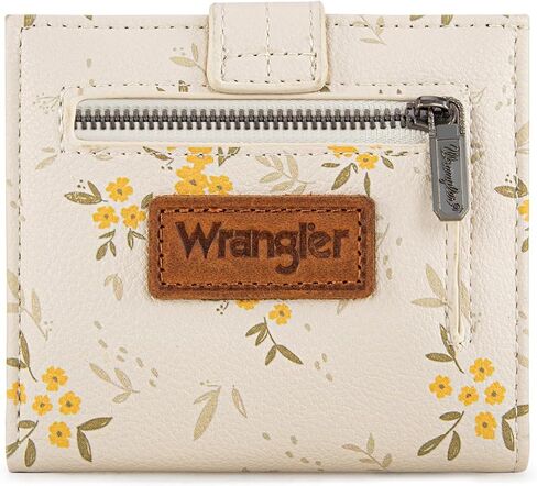 Montana West X Wrangler Womens Small Wallet Bifold Pitch Wallet for Girls RFID Money Protecters with Zipper Coin Pocket WG216-W065TN in Kuwait