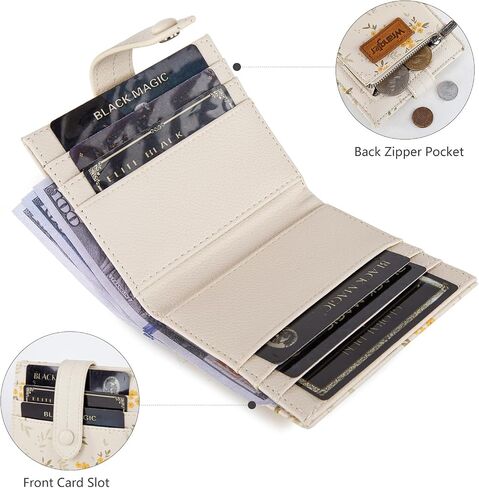 Montana West X Wrangler Womens Small Wallet Bifold Pitch Wallet for Girls RFID Money Protecters with Zipper Coin Pocket WG216-W065TN in Kuwait
