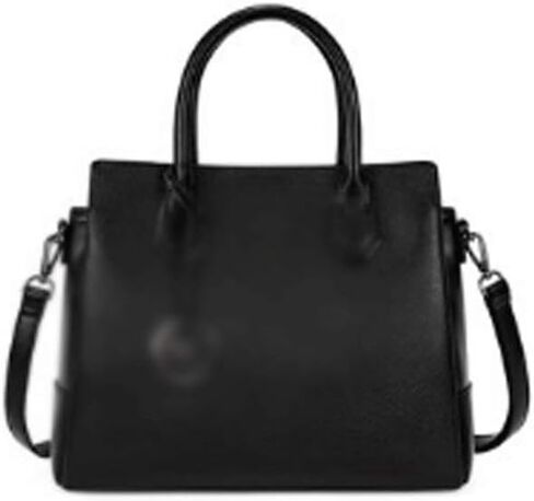 JSEIAJB Black handbag, stylish and luxurious, comfortable feel, reasonable separation, you can carry it when you go out in Saudi Arabia
