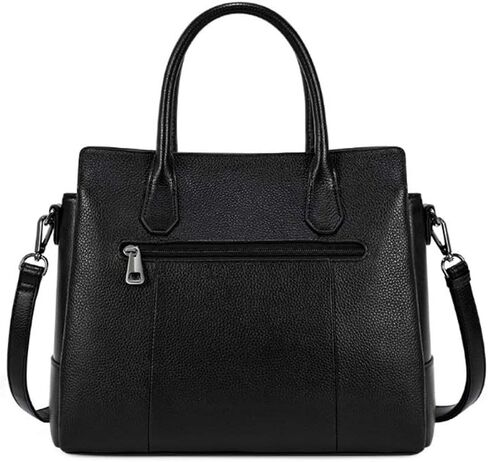 JSEIAJB Black handbag, stylish and luxurious, comfortable feel, reasonable separation, you can carry it when you go out in Saudi Arabia