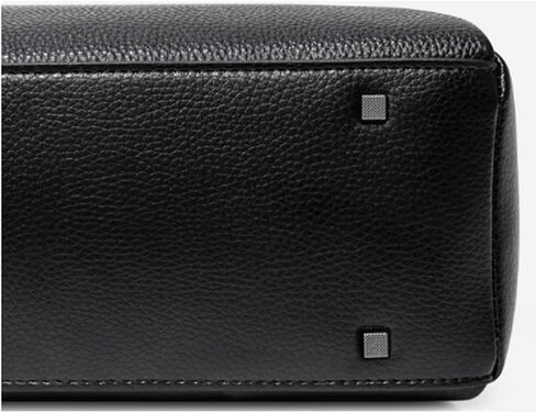 JSEIAJB Black handbag, stylish and luxurious, comfortable feel, reasonable separation, you can carry it when you go out in Saudi Arabia