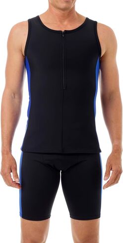 Underworks USA Mens Gynecomastia Compression Alcyless Swim Top Top in Saudi Arabia