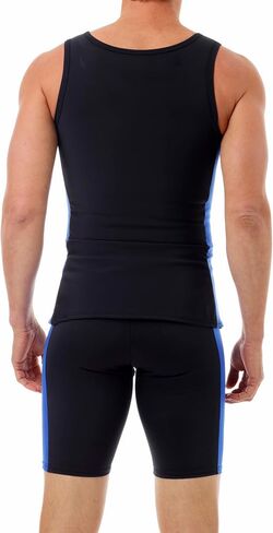 Underworks USA Mens Gynecomastia Compression Alcyless Swim Top Top in Saudi Arabia