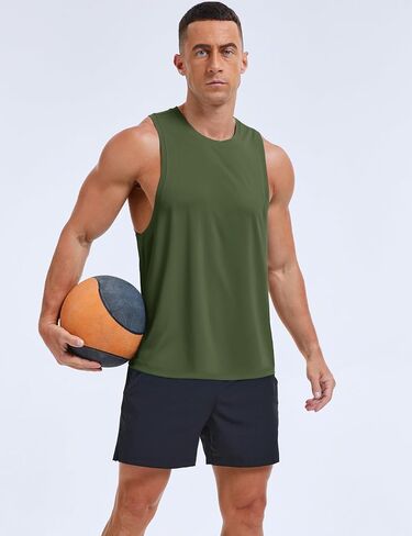 Magcomsen Men's Tank Top Olcyfeless Muscle Muscle Dorts Quick Dry Prockut in Saudi Arabia