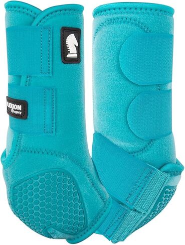 Classic Equine Flexion Front Boots Large Gray in Saudi Arabia